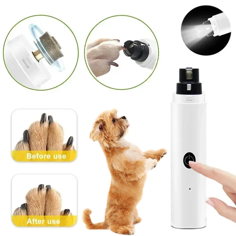 Cortaúñas Eléctrico para Perros y Gatos