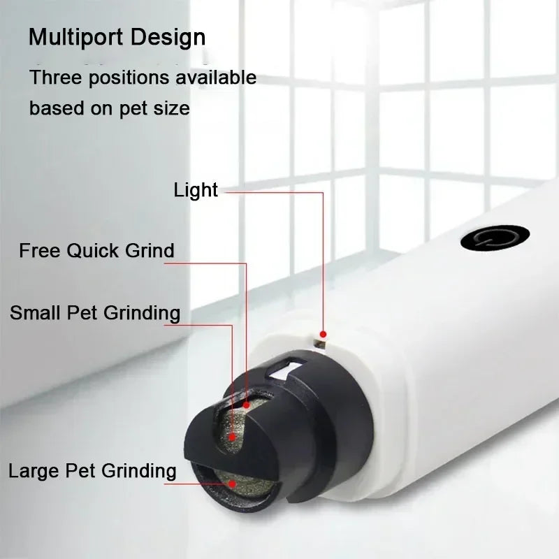 Cortaúñas Eléctrico para Perros y Gatos